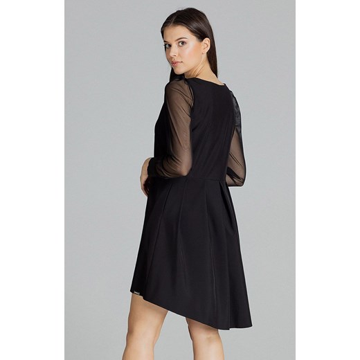 Sukienka L082, Kolor czarny, Rozmiar L, Lenitif Lenitif XL Primodo