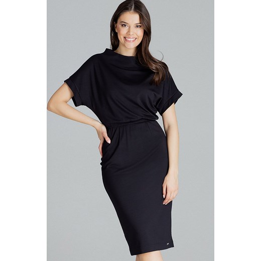 Sukienka L087, Kolor czarny, Rozmiar L, Lenitif Lenitif XL Primodo