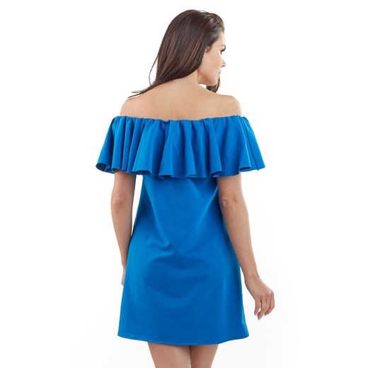 Sukienka L065, Kolor niebieski, Rozmiar S/M, Lou-Lou Lou-lou L/XL Primodo