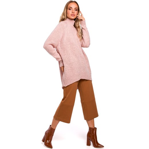 Sweter M468, Kolor pudrowy, Rozmiar L/XL, MOE Moe L/XL Primodo