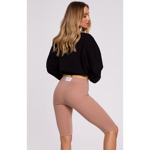 M593 krótkie legginsy kolarki, Kolor mocca, Rozmiar L, MOE ze sklepu Primodo w kategorii Szorty - zdjęcie 140704650