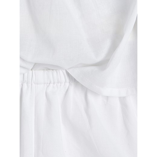 Reserved - Dwucześciowa piżama - Kremowy Reserved M Reserved
