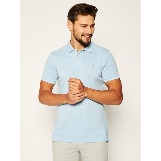 Gant Polo The Original Pique Ss Rugger 2201 Niebieski Regular Fit Gant XXL okazja MODIVO