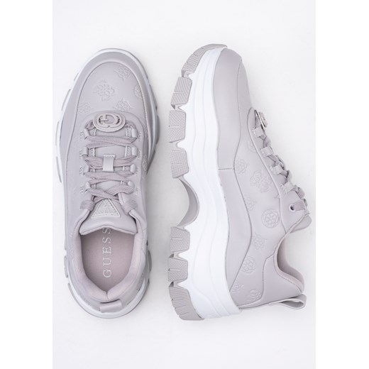 Sneakersy damskie szare Guess Brenia Guess 39 Sneaker Peeker