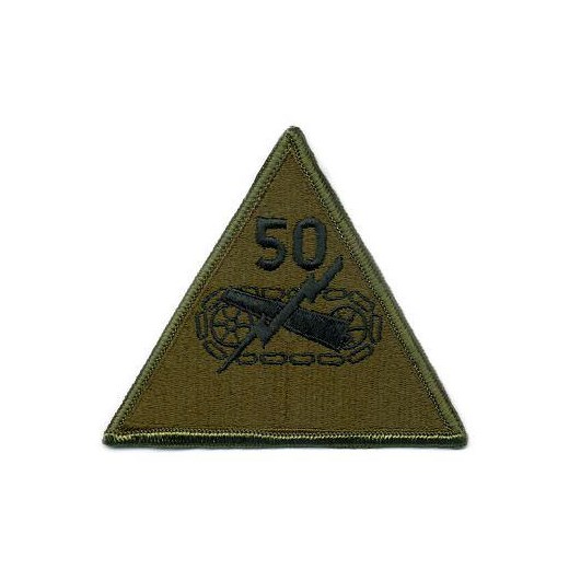 Naszywka US - 50ta Dywizja Pancerna (subdued) 