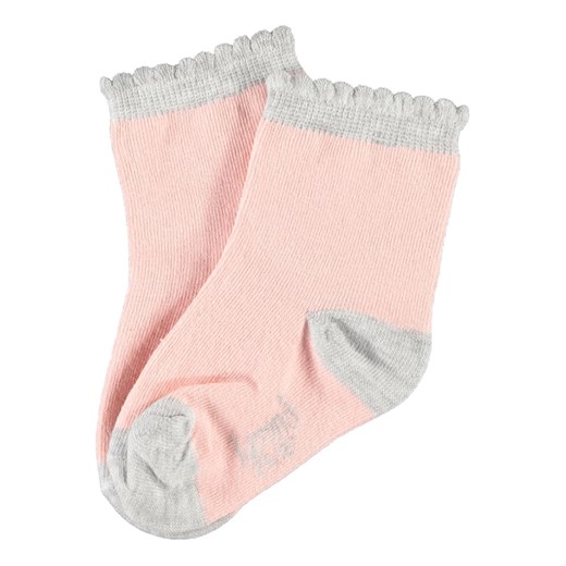 Skarpetki (3 pary) w kolorze szaro-niebiesko-jasnoróżowym Lamino 34-36 okazyjna cena Limango Polska