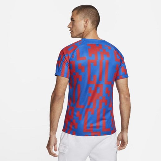 Męska przedmeczowa koszulka piłkarska FC Barcelona Nike Dri-FIT (wersja domowa) Nike S Nike poland
