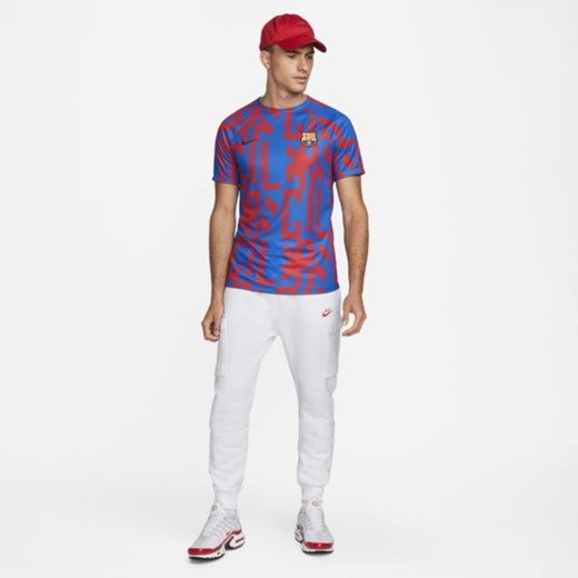 Męska przedmeczowa koszulka piłkarska FC Barcelona Nike Dri-FIT (wersja domowa) Nike M Nike poland