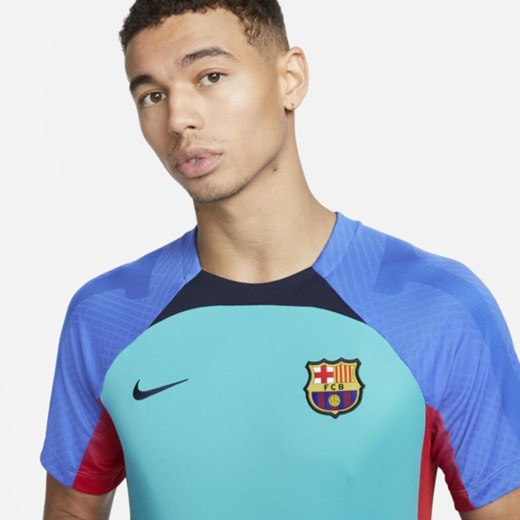 Męska koszulka piłkarska z krótkim rękawem Nike Dri-FIT FC Barcelona Strike - Nike XL Nike poland