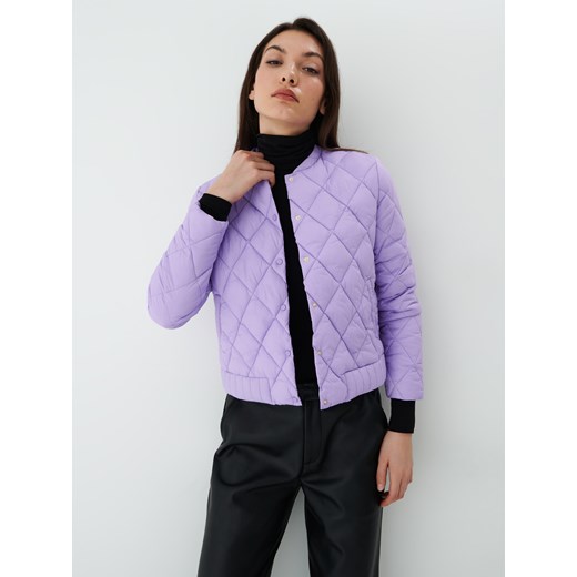 Mohito - Pikowana kurtka Eco Aware - Fioletowy Mohito 32 promocja Mohito