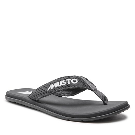 Japonki MUSTO - Nautic Sandal 82031 Ebony/Platinum 981 Musto 45 eobuwie.pl