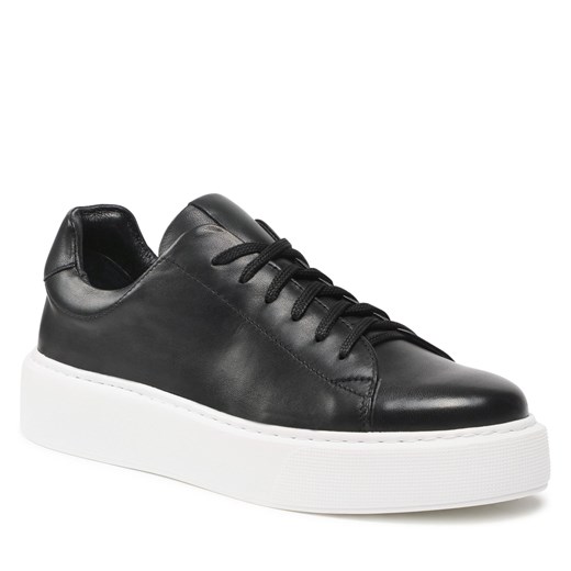 Sneakersy R.POLAŃSKI - 1476 Czarny Lico 38 eobuwie.pl
