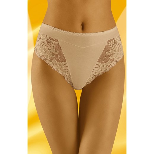 Eco-ZO figi damskie, Kolor beżowy, Rozmiar M, Wol-bar ze sklepu Intymna w kategorii Majtki damskie - zdjęcie 140946724