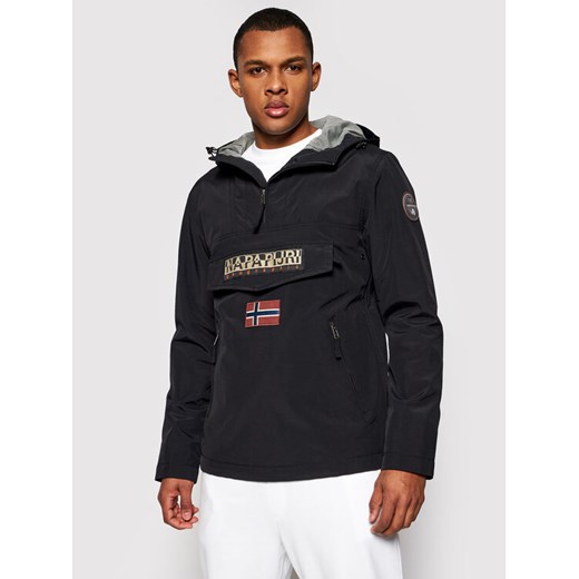 Napapijri Kurtka anorak Rainforest S Pkt 2 NP0A4FDM Czarny Regular Fit Napapijri S MODIVO promocja