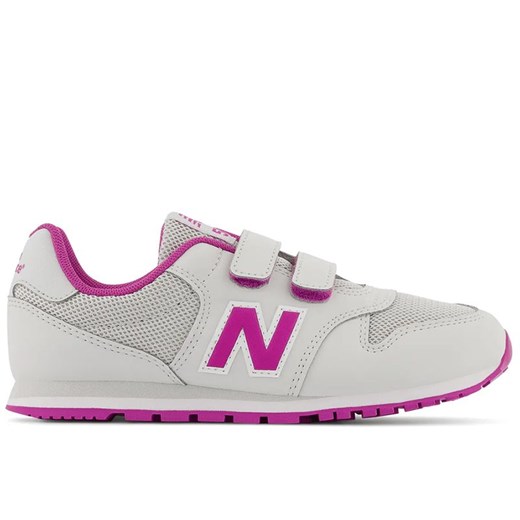 Buty New Balance PV500GM1 - szaro-różowe ze sklepu streetstyle24.pl w kategorii Buty sportowe dziecięce - zdjęcie 140989681