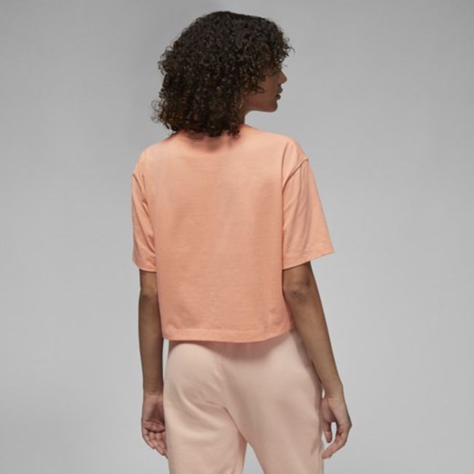 Damski T-shirt o luźnym kroju Jordan Essentials - Różowy Jordan XS Nike poland