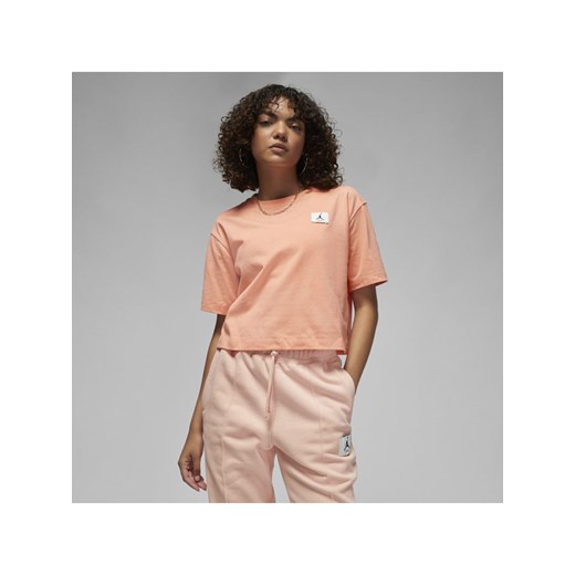 Damski T-shirt o luźnym kroju Jordan Essentials - Różowy Jordan XL Nike poland