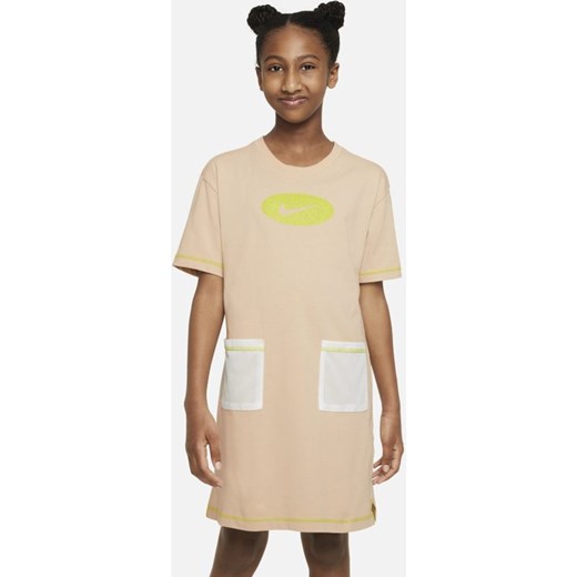 Sukienka z dżerseju dla dużych dzieci (dziewcząt) Nike Sportswear Icon Clash - Nike XL Nike poland
