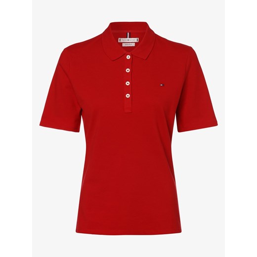 Tommy Hilfiger - Damska koszulka polo, czerwony Tommy Hilfiger XXL vangraaf