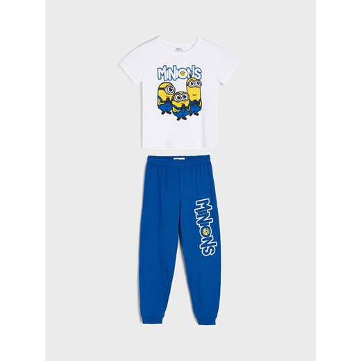 Sinsay - Piżama Minionki - Niebieski Sinsay 128 Sinsay