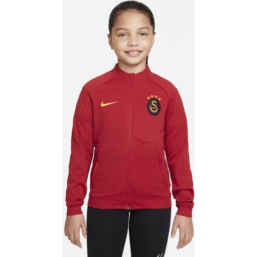 Kurtka piłkarska dla dużych dzieci Galatasaray Academy Pro Nike - Czerwony Nike S Nike poland