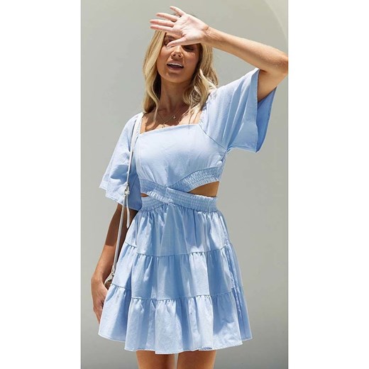 Sukienka w kolorze błękitnym Tina XL promocja Limango Polska
