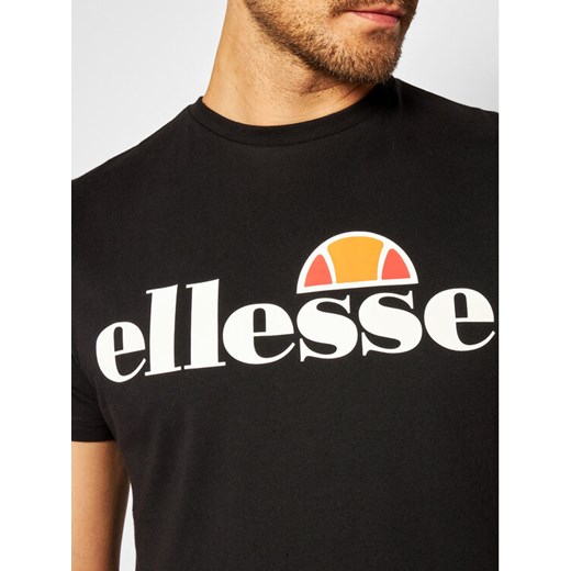 Ellesse T-Shirt Albany Tee SGS03237 Czarny Regular Fit Ellesse M wyprzedaż MODIVO