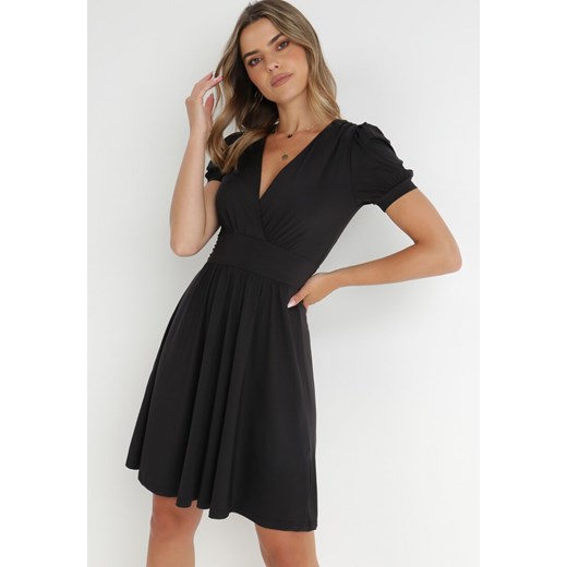 Czarna Sukienka Coryle ze sklepu Born2be Odzież w kategorii Sukienki - zdjęcie 141153832