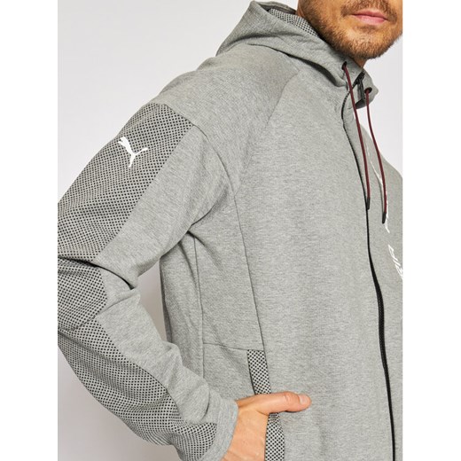 Puma Bluza Ferrari Race Hdd Sweat 597951 Szary Regular Fit Puma XL wyprzedaż MODIVO