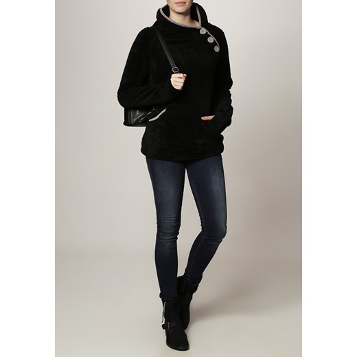Sublevel Bluza z polaru czarny zalando czarny delikatne