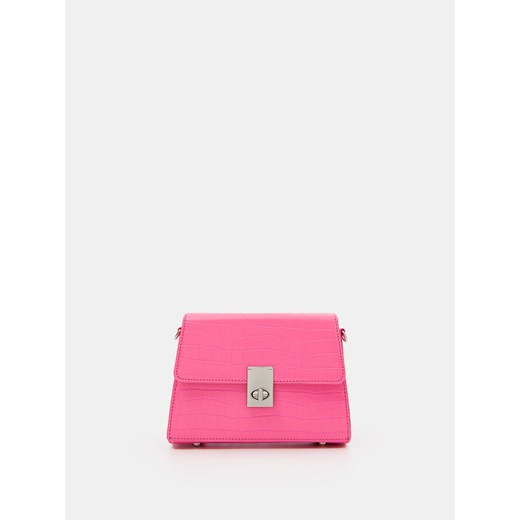 Mohito - Torebka typu crossbody z klamrą - Różowy Mohito ONE SIZE wyprzedaż Mohito