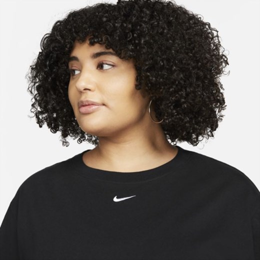 Sukienka damska Nike Sportswear Essential (duże rozmiary) - Czerń Nike 1X Nike poland