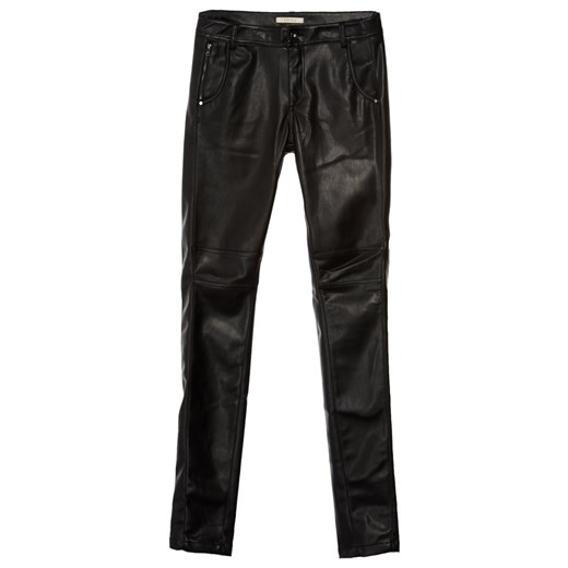 Esprit Spodnie materiałowe czarny zalando czarny abstrakcyjne wzory