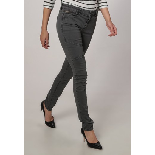 Esprit Jeansy Slim fit szary zalando szary materiałowe