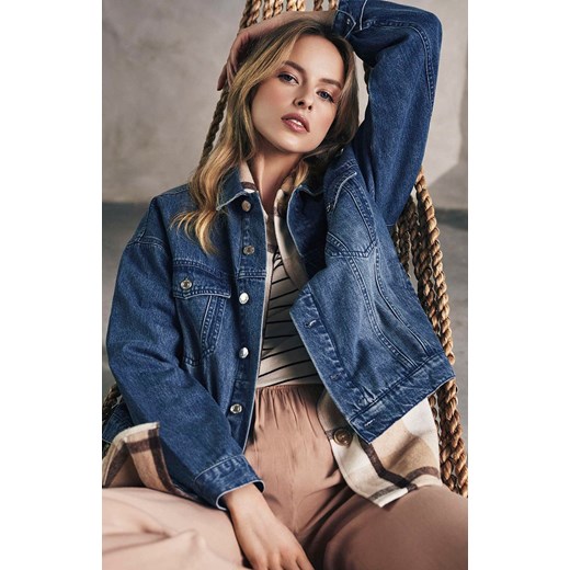 3716 Katana jeansowa, Kolor jeans, Rozmiar XS, Moodo S Primodo
