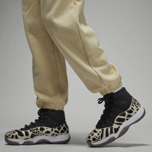 Damskie spodnie z dzianiny Jordan Flight - Brązowy Jordan S Nike poland