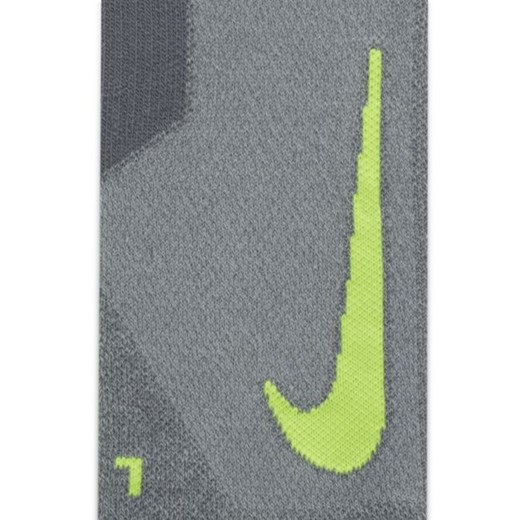 Skarpety biegowe do kostki Nike Multiplier (2 pary) - Wielokolorowe Nike XL Nike poland