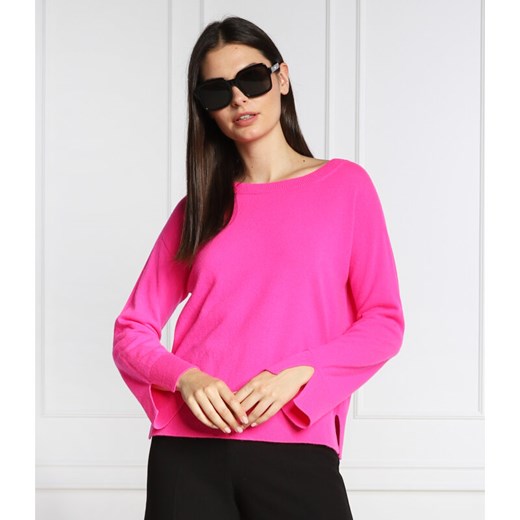 MAX&Co. Lniany sweter SONIA | Regular Fit | z dodatkiem kaszmiru XS Gomez Fashion Store