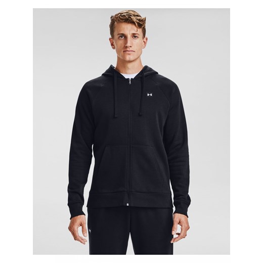 Męska bluza dresowa rozpinana z kapturem UNDER ARMOUR UA Rival Fleece FZ Hoodie ze sklepu Sportstylestory.com w kategorii Bluzy męskie - zdjęcie 141299961