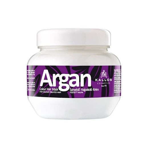 Kallos Argan Colour Hair Mask arganowa maska do włosów farbowanych 275ml, Kallos Kallos onesize okazja Primodo