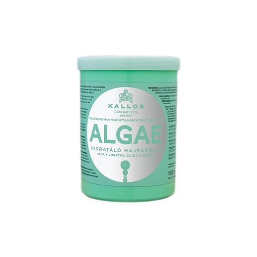 Kallos Algae Moisturizing Mask With Algae Extract And Olive Oil nawilżająca Kallos onesize okazja Primodo