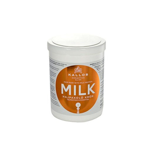 Kallos Milk Hair Mask With Milk Protein maska z wyciągiem proteiny mlecznej do Kallos onesize Primodo promocyjna cena