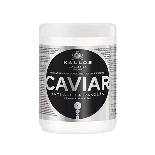 Kallos Caviar Restorative Hair Mask With Caviar Extract rewitalizująca maska do Kallos onesize promocyjna cena Primodo