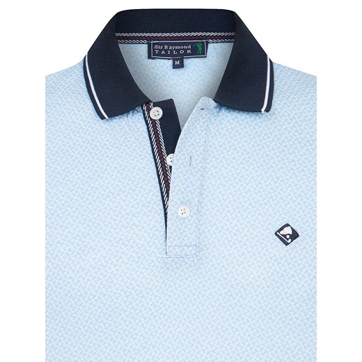 Koszulka polo "Felio" w kolorze błękitnym Sir Raymond Tailor M promocyjna cena Limango Polska