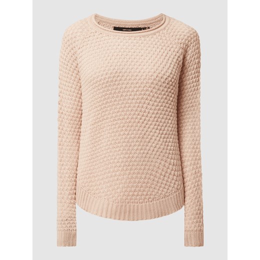 Sweter z okrągłym dekoltem model ‘Esme’ Vero Moda XS okazyjna cena Peek&Cloppenburg 