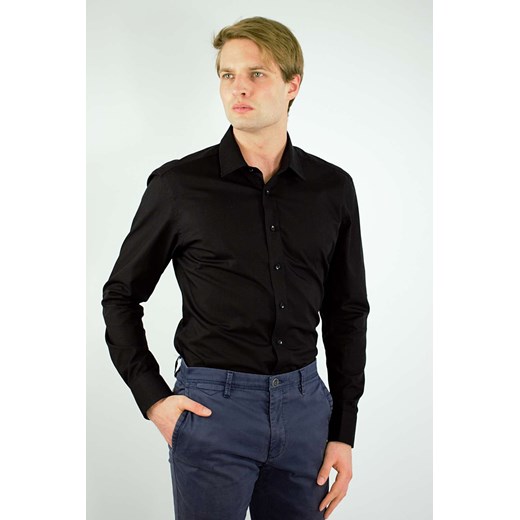 KOSZULA MĘSKA DI SELENTINO SUN BLACK CLASSIC Di Selentino Shirt: 46 Royal Shop