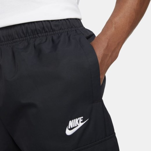 Męskie spodnie z tkaniny Nike Sportswear Repeat - Czerń Nike M Nike poland