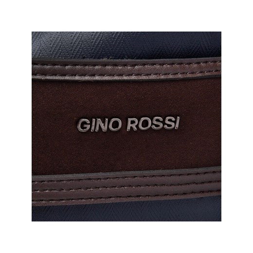 Gino Rossi Torba na laptopa BGM-S-003-90-06 Granatowy Gino Rossi NOSIZE okazyjna cena MODIVO
