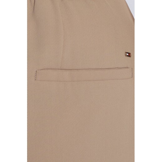 Tommy Hilfiger Spodnie FLUID TWILL WIDE LEG CROP PANT | Relaxed fit Tommy Hilfiger 38 Gomez Fashion Store