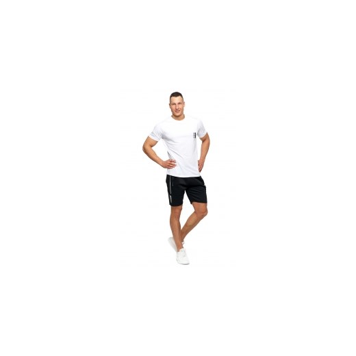 T-shirt męski bawełna z elastanem okrągły dekolt Moraj M moraj.pl okazja